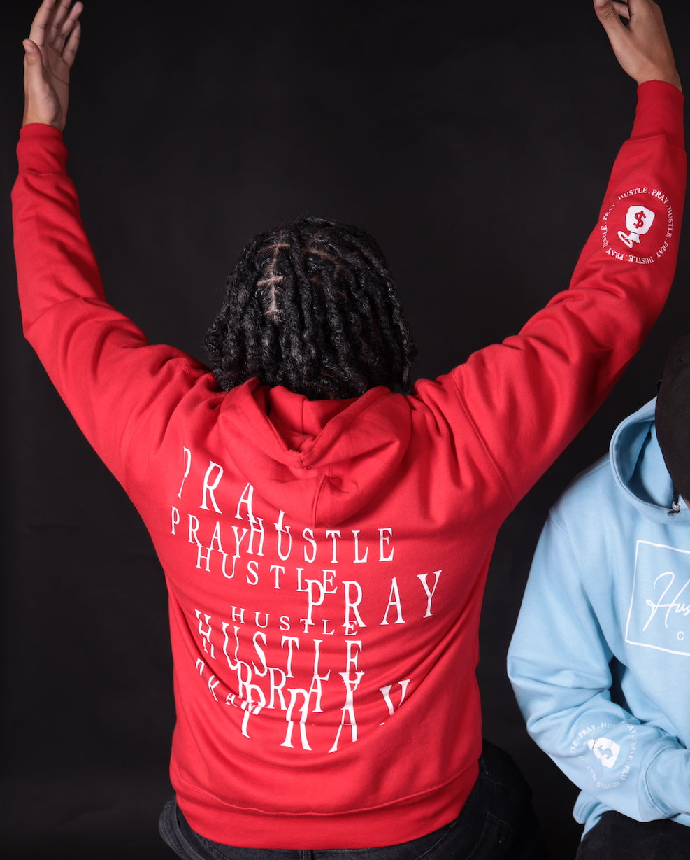 RED "Resurrect" Pullover Hoodie